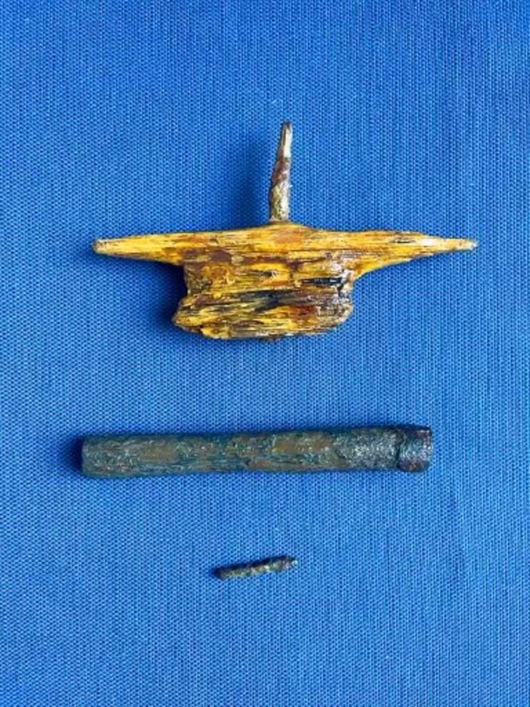 Objects from the Clotilda. 