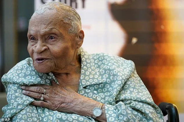Tulsa Race Massacre survivor Viola Ford Fletcher.  She has been locked in a years-long legal battle to receive reparations.