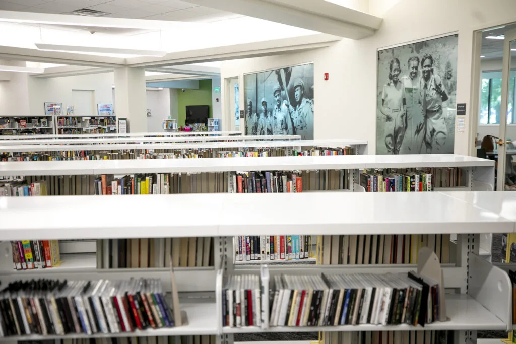 Five Points' Blair-Caldwell African American Research Library has reopened after renovations. Aug. 10, 2023.