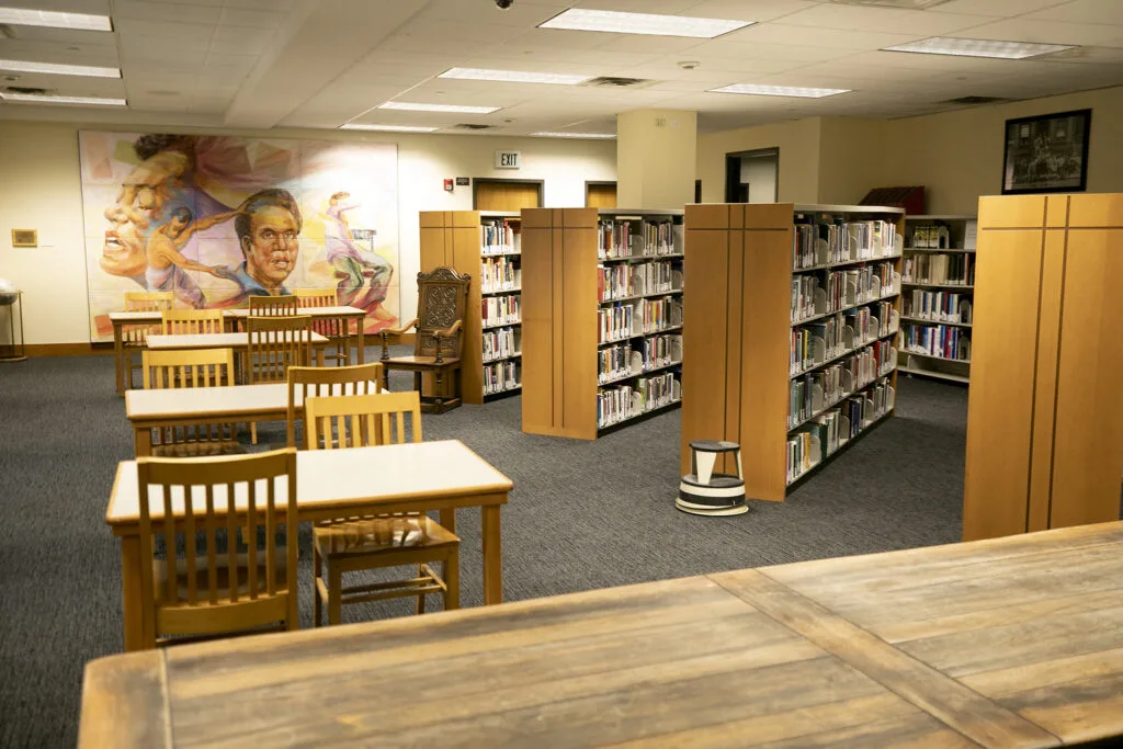 Five Points' Blair-Caldwell African American Research Library has reopened after renovations. Aug. 10, 2023.