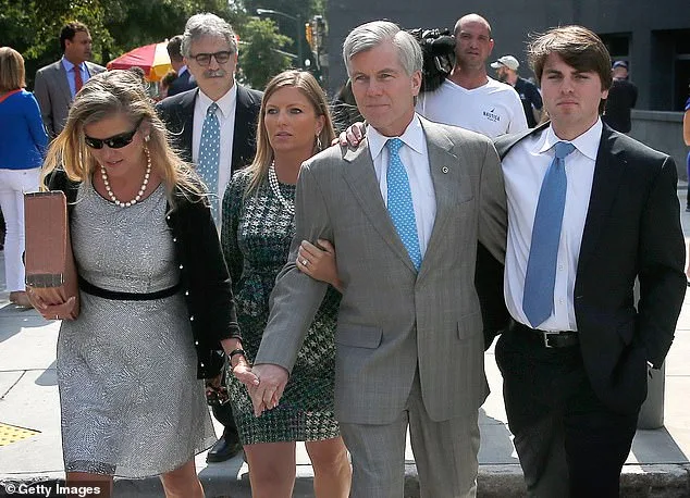 Smith won a corruption conviction against former governor of Virginia, Robert McDonnell (above, center), in 2014 only for it to be overturned by the U.S. Supreme Court in a unanimous 8-0 decision.