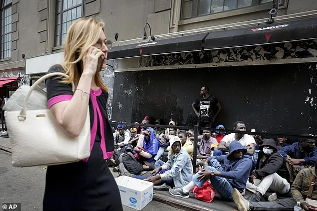 This week, the world's richest city suffered the embarrassment of pictures emerging of scores of migrants and asylum-seekers lining the streets in Manhattan and sleeping shoulder-to-shoulder as they wait to be processed