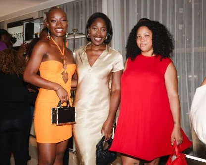 Sofiyat Ibrahim, Nana Agyemang, Yaminah Mayo. Image: courtesy of BFA for Nordstrom 