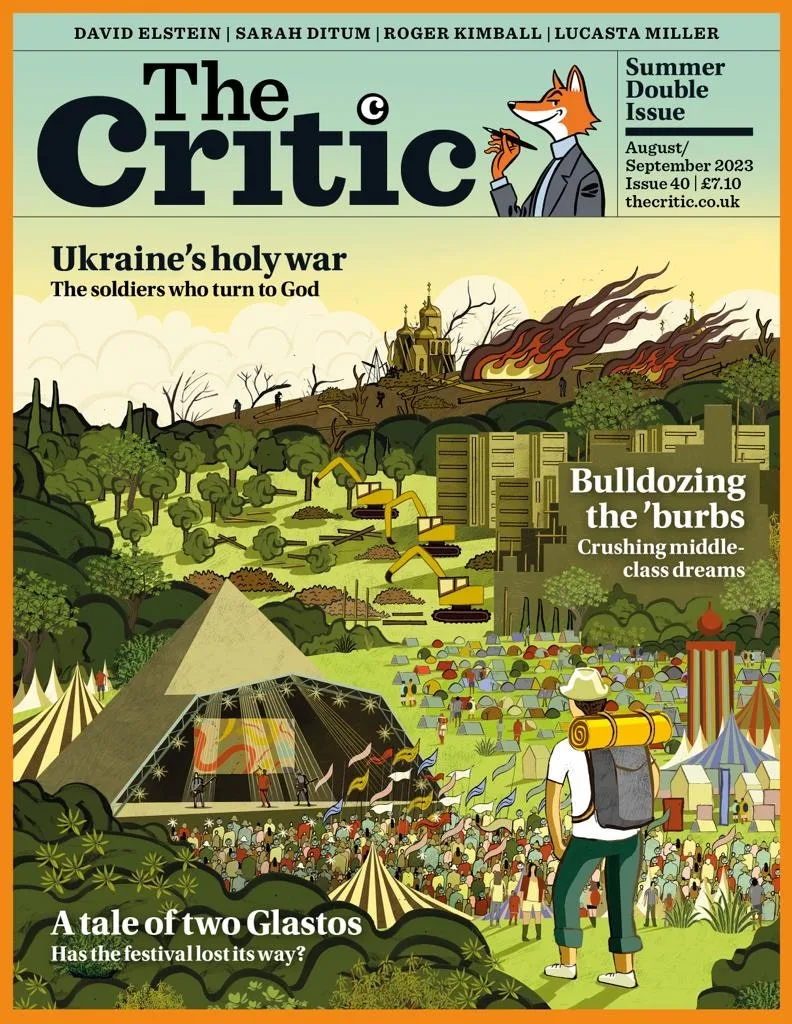 Critic magazine cover