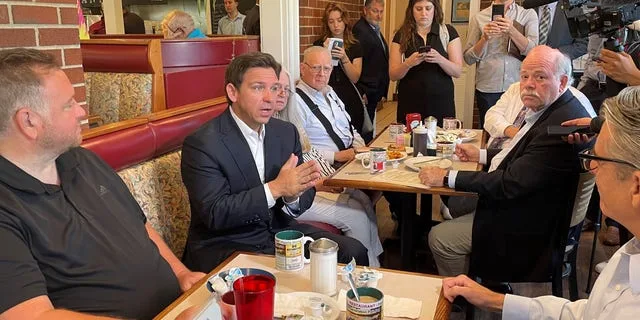 Florida Gov. Ron DeSantis says 'let's have the debate' with Vice President Kamala Harris over Florida's Black history curriculum