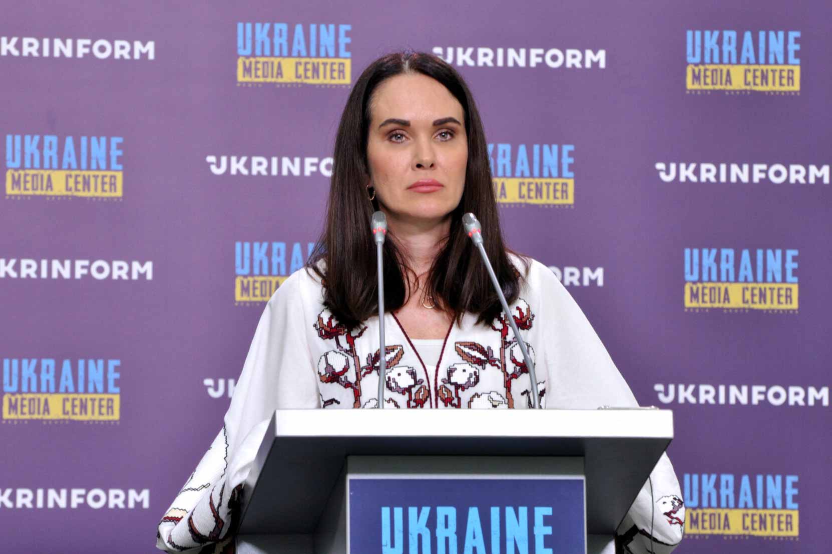 Iryna Mudra, Ukrainian deputy minister of justice. © Ukrinform