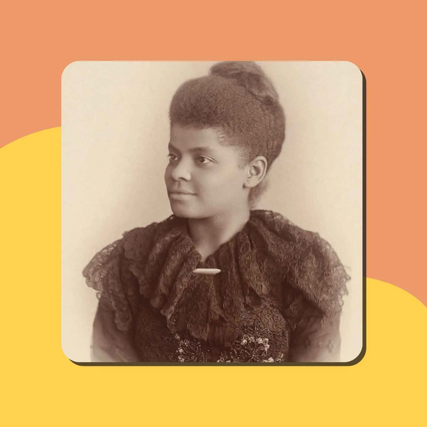 Portrait of Ida B. Wells Taken in 1983