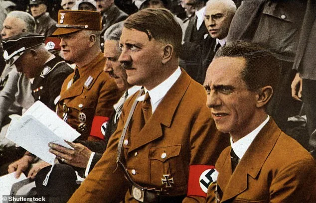 This book acts as a salutary warning of the dangers of proportional representation. Pictured: Hitler, Goebbels and Stuttgart