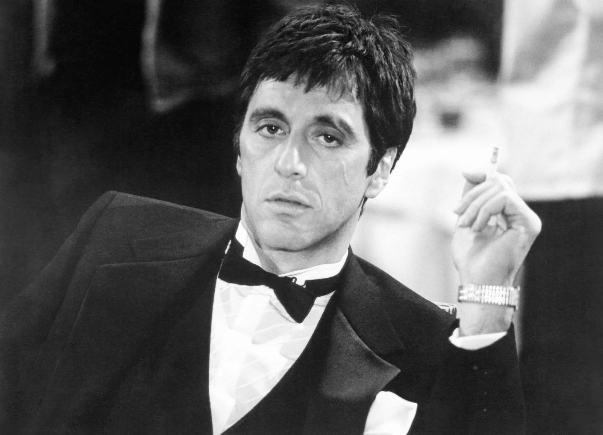 Al Pacino in Scarface 1983.