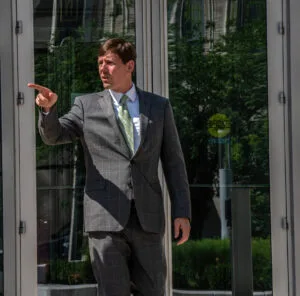 Former state Sen. Brian Kelsey, R-Germantown, leaves the U.S. Federal Building in Nashville, Tenn. on July 27, 2023. (Photo: John Partipilo)