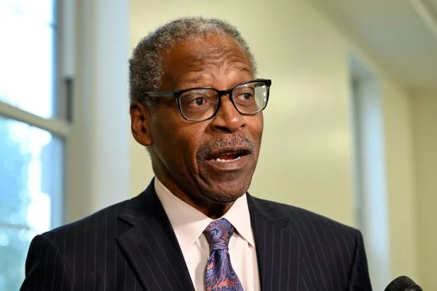 Former Sen. Eric Coleman after the Hartford Democratic Town Committee nomination meeting. (Jessica Hill/Special to the Courant)