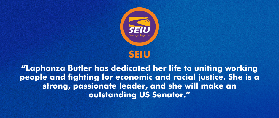 “SEIU members couldn’t be happier that Gov. Newsom has appointed former SEIU Local 2015 and SEIU California president Laphonza Butler to represent California in the US Senate. Laphonza Butler has dedicated her life to uniting working people and fighting for economic and racial justice. She is a strong, passionate leader, and she will make an outstanding US Senator.” 