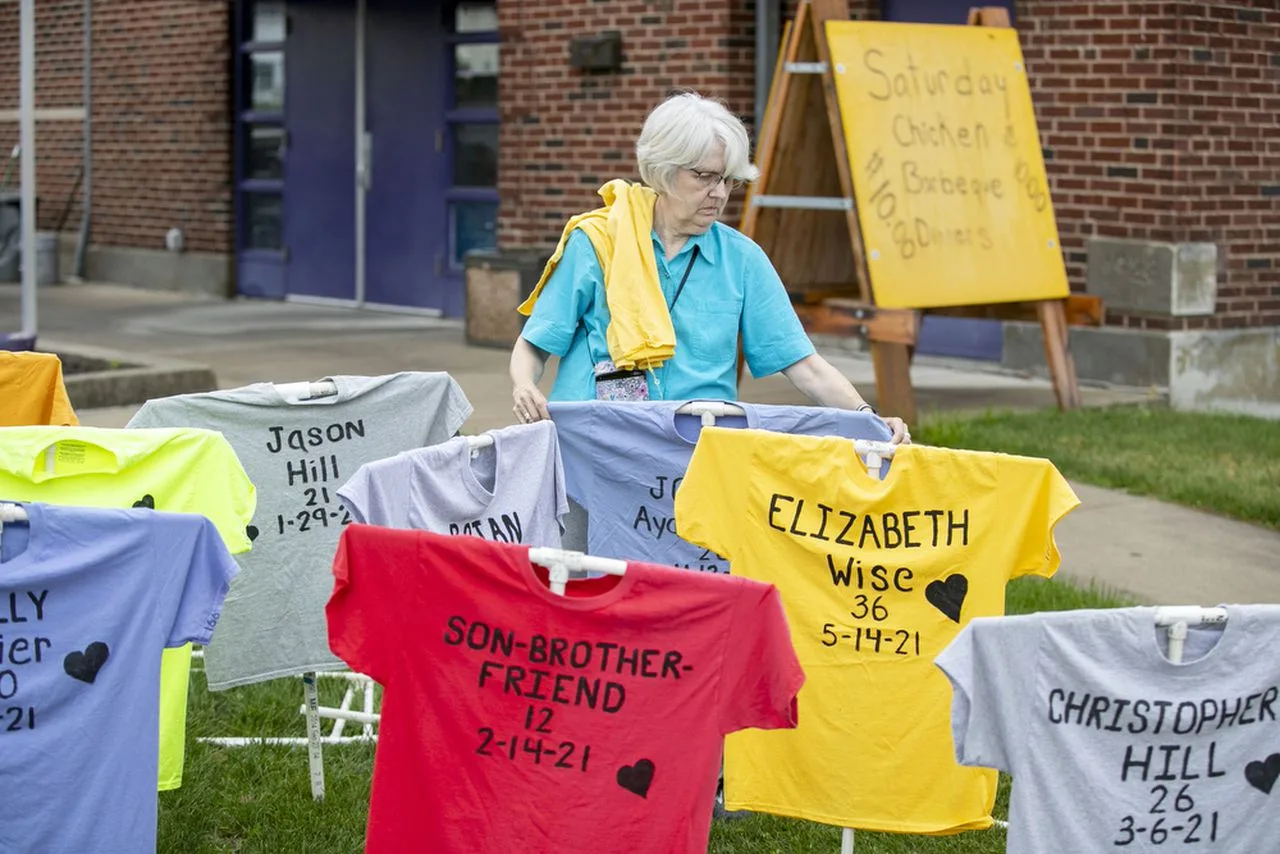 Memorial to those lost to gun violence