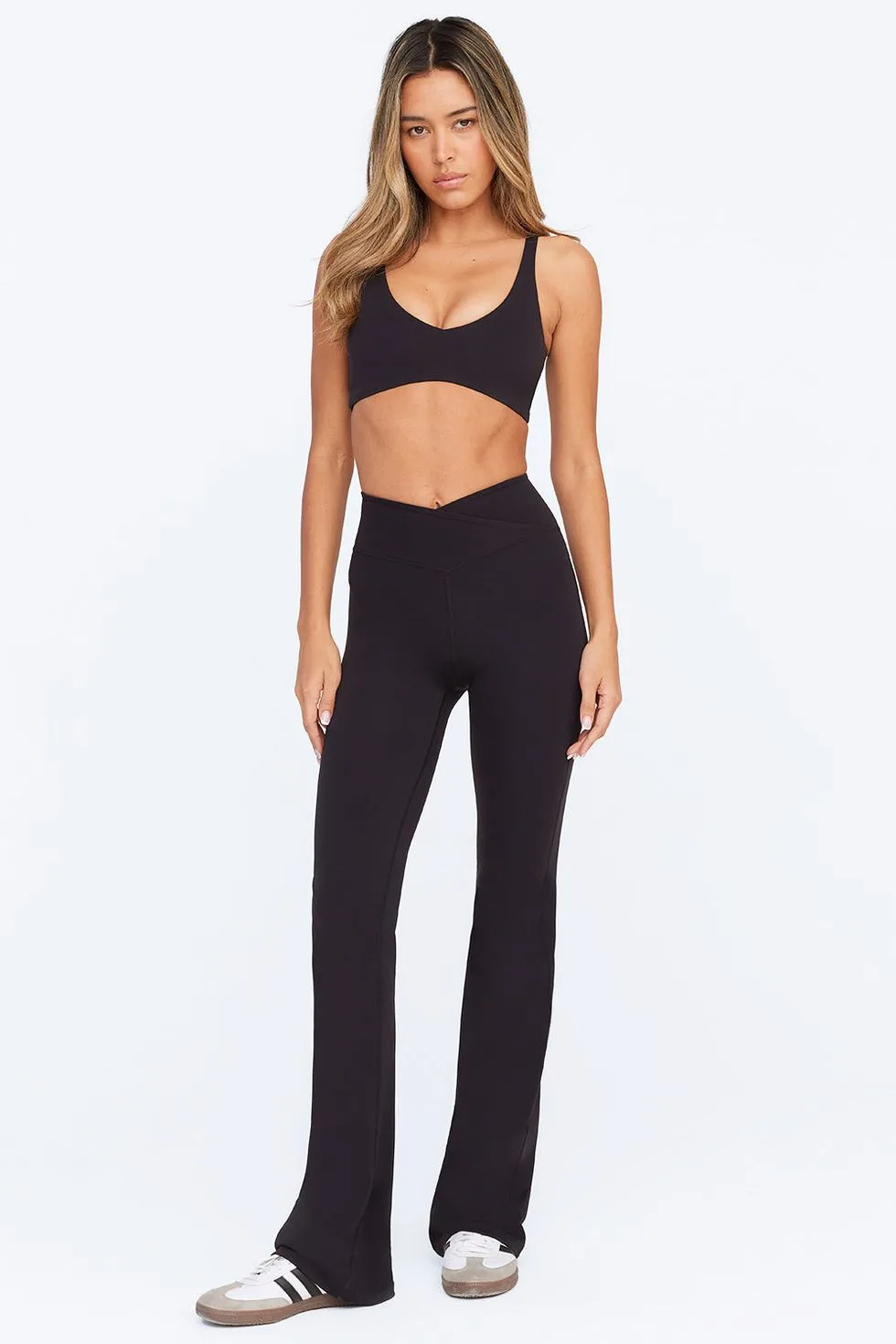 DayFlex Wrap High Waisted Flared Yoga Pant