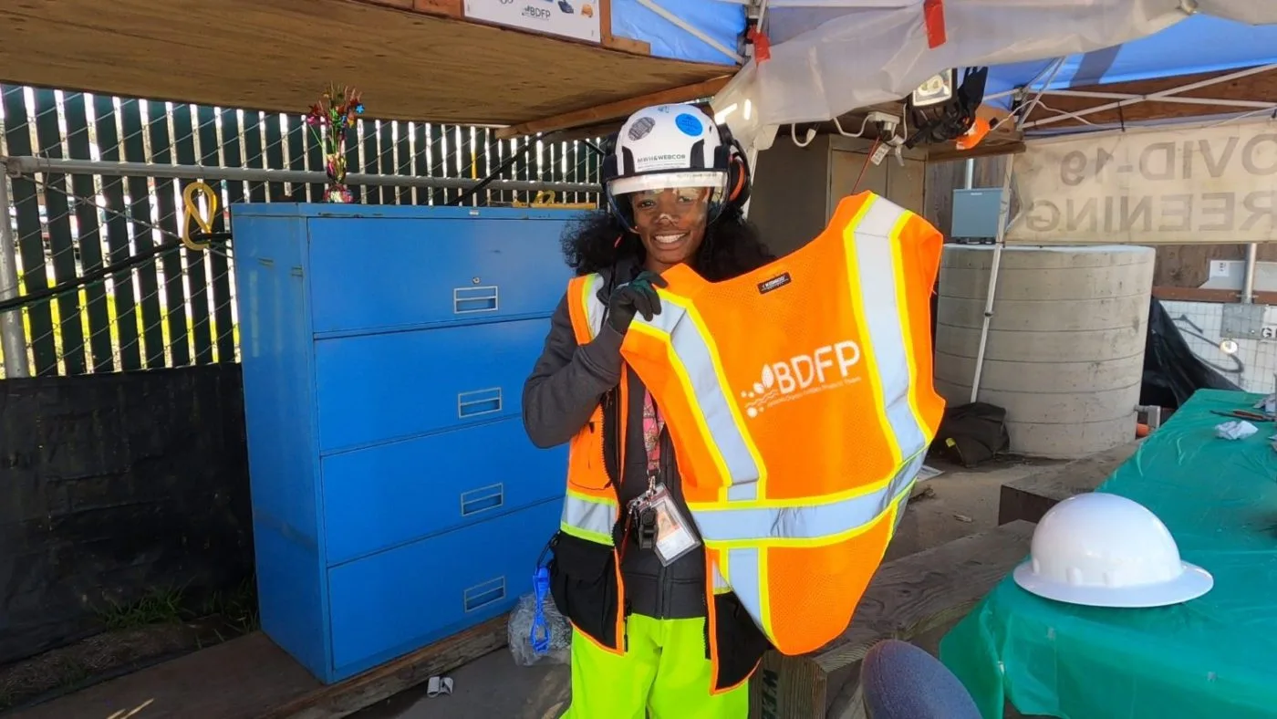 TyAsia-Reynolds-got-training-job-on-3-billion-BDFP-project-1400x788, Black contractors and workers are participating in SF’s $3 billion sewage treatment plant upgrade, Local News & Views 
