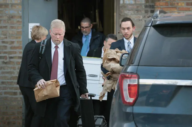 Federal Agents Raid Offices Of Chicago Alderman And Edward Burke 