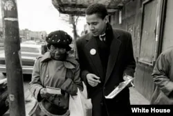 Obama as a community organizer in Chicago