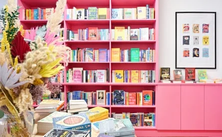 Bookshelves at Rare Birds