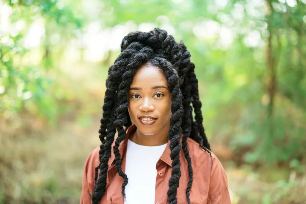 Elissia Franklin, an analytical chemist with the environmental research group Silent Spring Institute. Credit: Ashley Jock