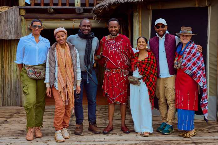 Mara Napa Camp Hosts American-born African Superstars and Travel Business Owners for Unforgettable Maasai Mara Experience