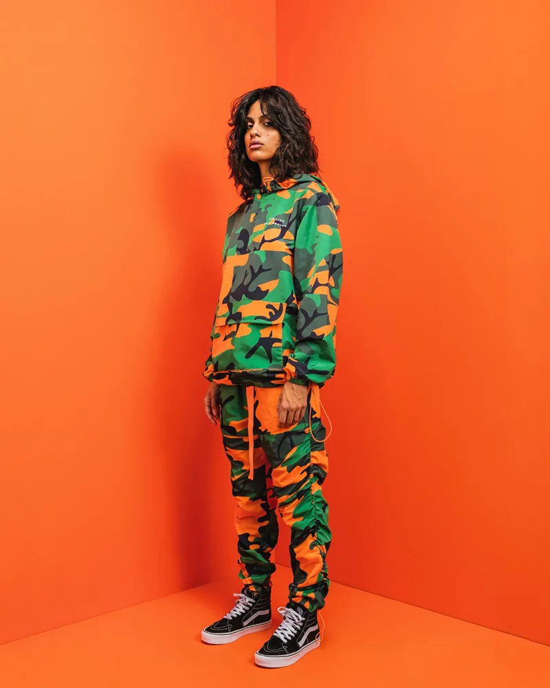 Atelier New Regime Camo pattern sweatsuit