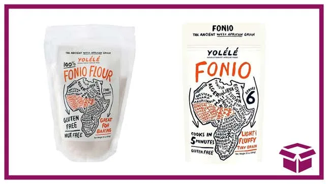 Fonio is amazing for baking and savory dishes.