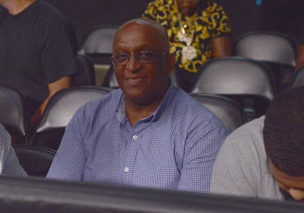 At ringside was Baltimore's mayor Bernard C. 