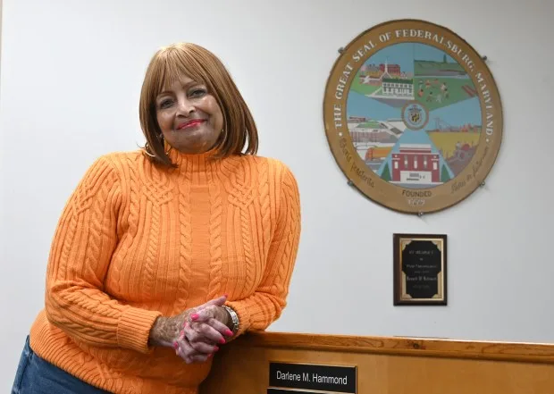 Federalsburg Town Council member Darlene Hammond. Darlene Hammond and Brandy James were elected to the town council in Sept. as the first elected Black council members in the town's 200-year history. Their election followed an NAACP and ACLU-led lawsuit to correct the voting districts to ensure better representation for the town's Black residents.(Lloyd Fox/Staff)