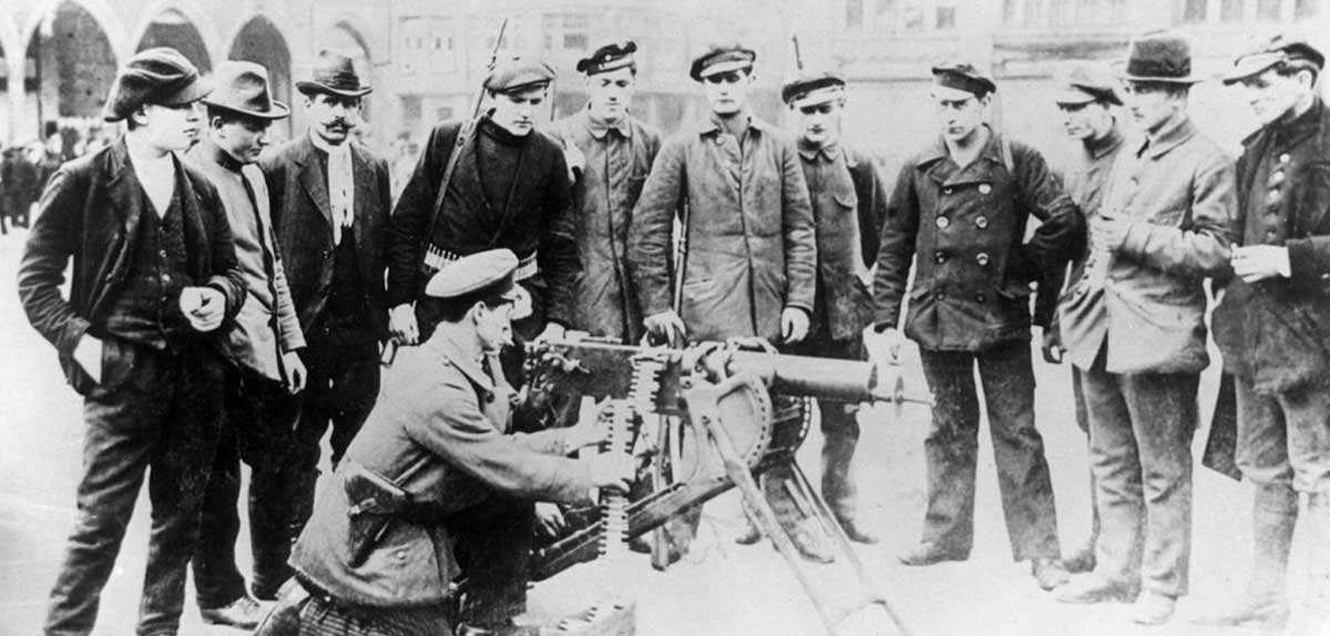 kpd members during the hamburg uprising