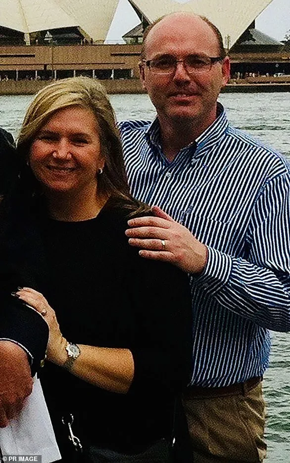 Martin Berend Hollander, 48, from Sydney, was formally identified on Monday. His wife Barbara (left) is yet to be formally identified