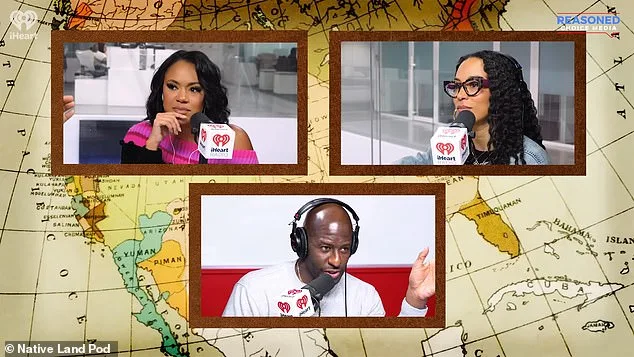 Cross debated tax reparations on her Native Land Pod show about the 'ancestral struggles' of African Americans
