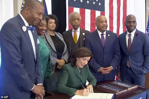New York Governor Kathy Hochul signed a bill in December making the state only the third in the country to institute an official reparations commission
