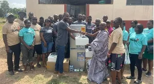 Medical items worth more than twenty five thousand cedis were donated to the facility