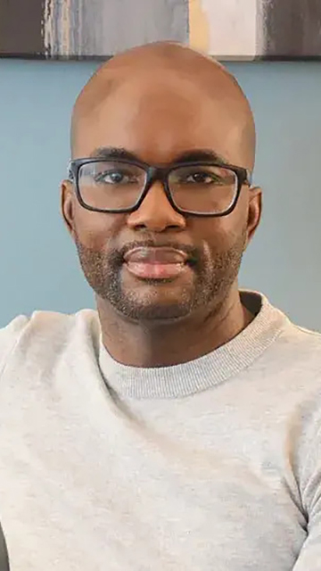 Frederick Harris poses for a portrait.