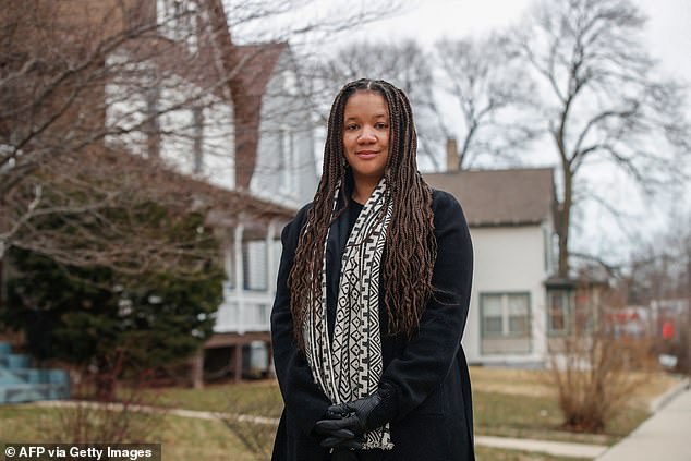 Campaigner Robin Rue Simmons, who has been the driving force behind the reparations plan in Evanston