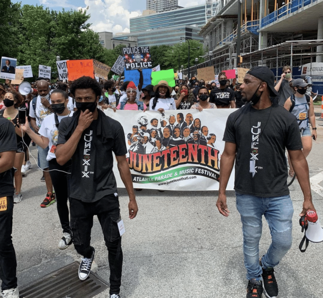 Juneteenth parade