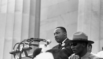 King Speaking at Freedom March