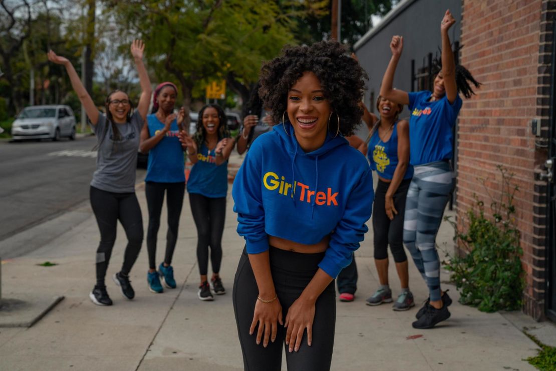 Zakiyyah Smith takes part of the #RoadToSelma event in Los Angeles, California.