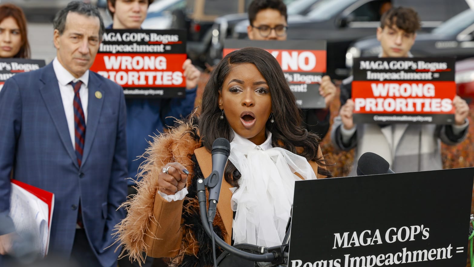 Texas Rep. Jasmine Crockett / Photo: Jemal Countess/Getty