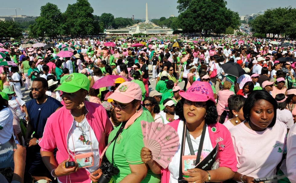 march of 9 historically black fraternities and sororities, s