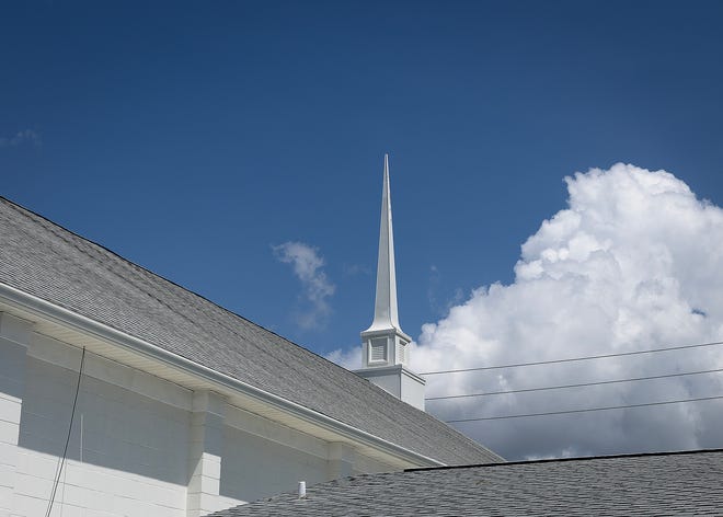 Macedonia Missionary Baptist Church in Panama City, Fla., is pictured Sept. 14, 2024. (Tyler Orsburn/News Herald)