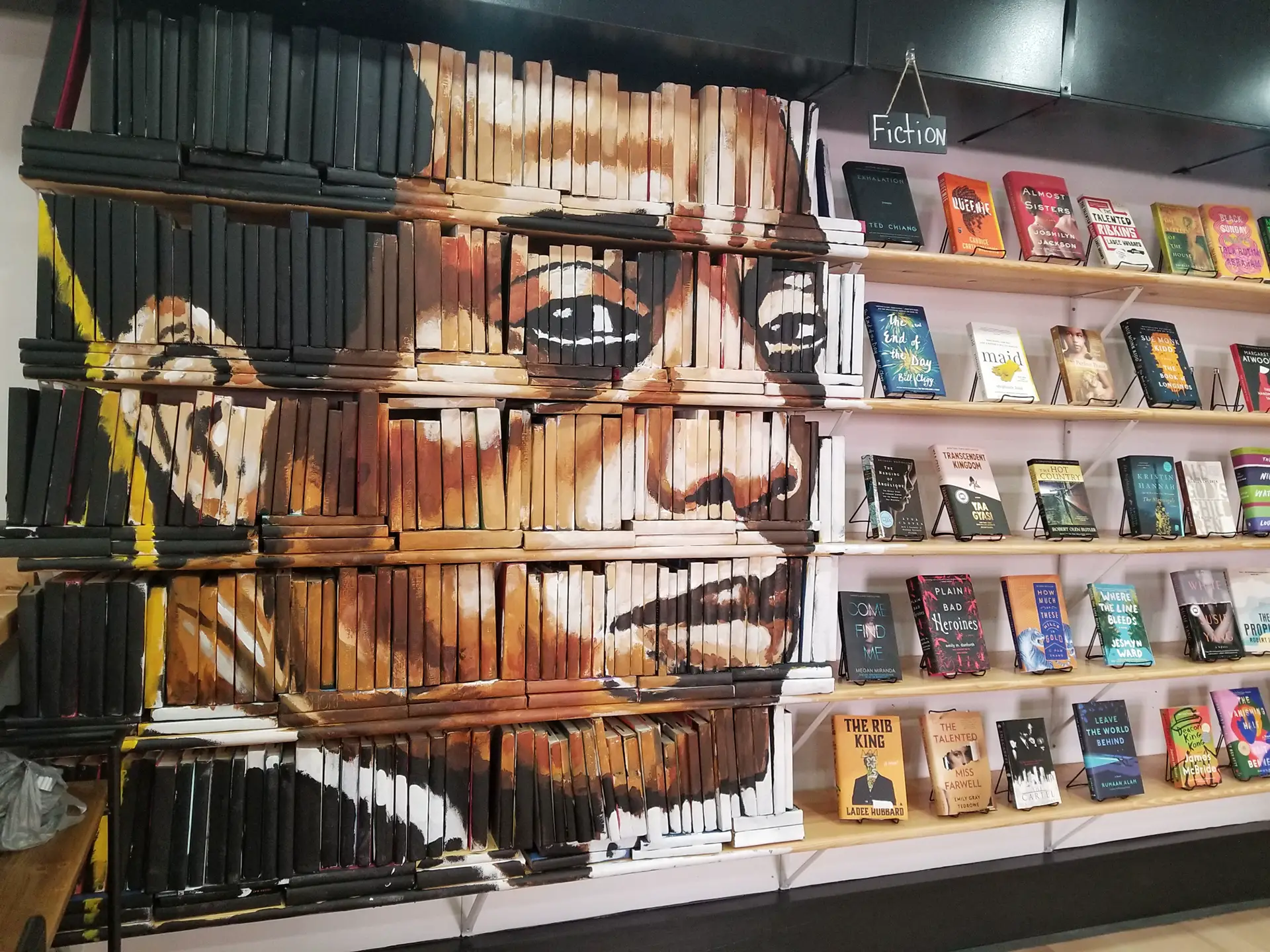 Interior of Baldwin & Co. coffee shop and book store