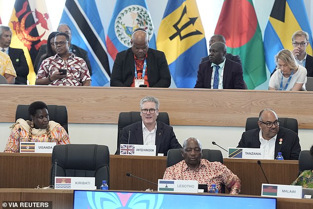 Sir Keir Starmer attends an Executive Session of the Commonwealth Heads of Government Meeting in Samoa