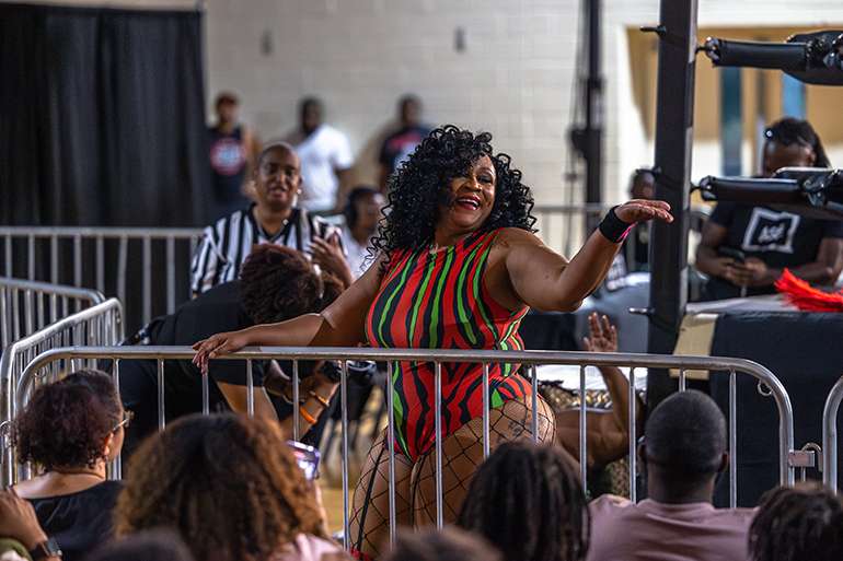 Scenes from ASÉ Wrestling's September event