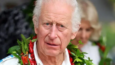 Getty Images King Charles at the Commonwealth summit in Samoa