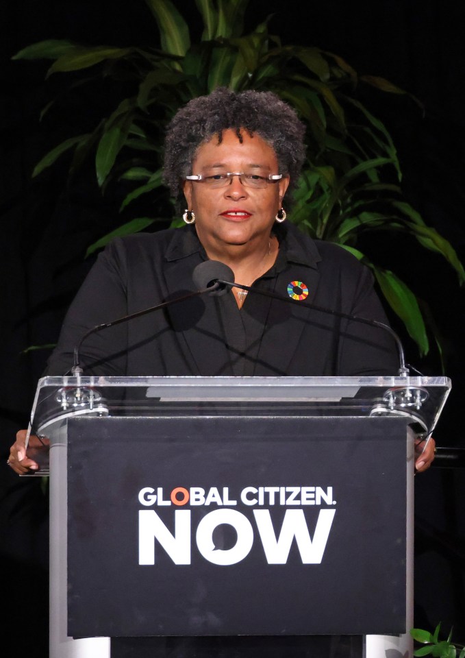 Mia Mottley is calling for reparations for slavery and colonialism to be part of a broader 'global reset'