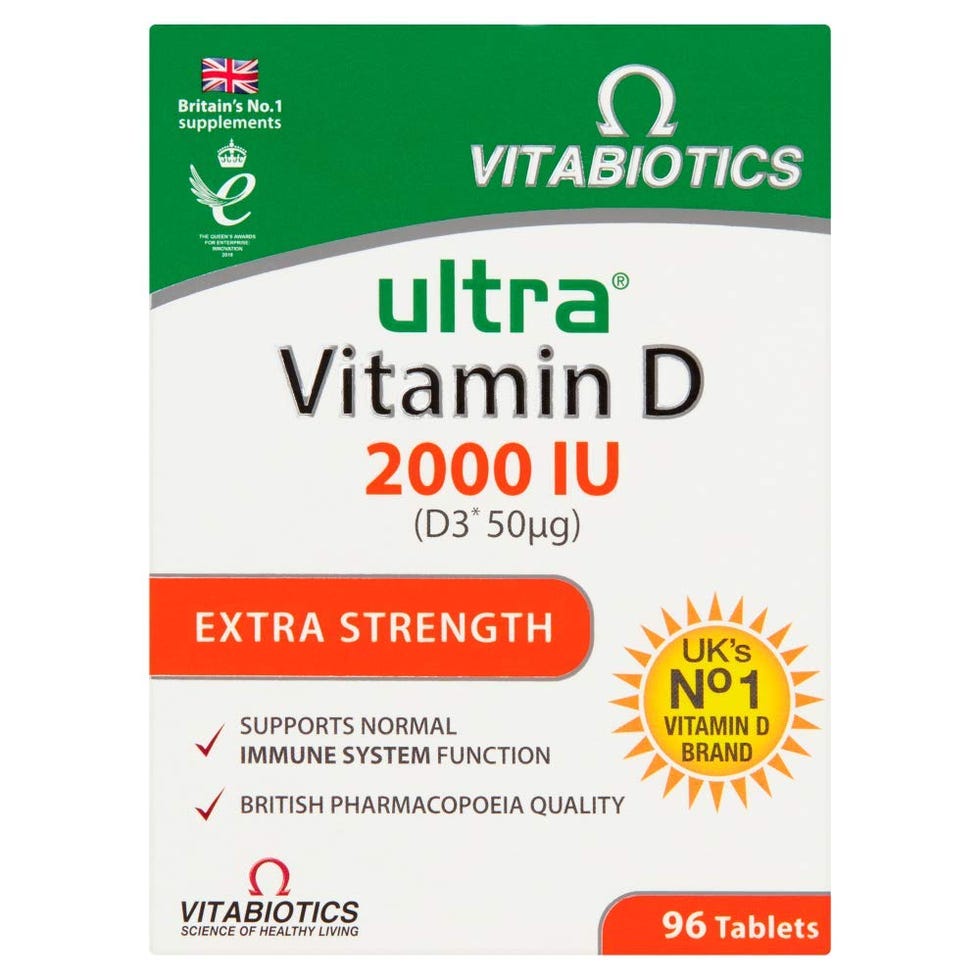 Vitabiotics Ultra Vitamin D 2000 IU Extra Strength 96 Tablets