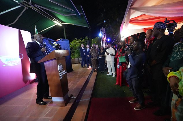 Mr Lammy, on his first visit to Africa as Foreign Secretary, also spoke at a creative industries reception event in Lagos