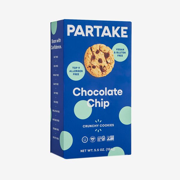 Partake Crunchy Chocolate Chip Cookies