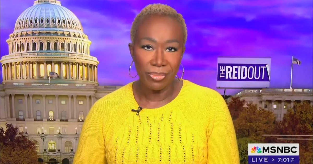 Joy Reid Accuses Trump of Pushing 'Reparations' for White People